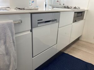 新潟キッチン取付け隊　浅型を深型食洗機に取替　施工前